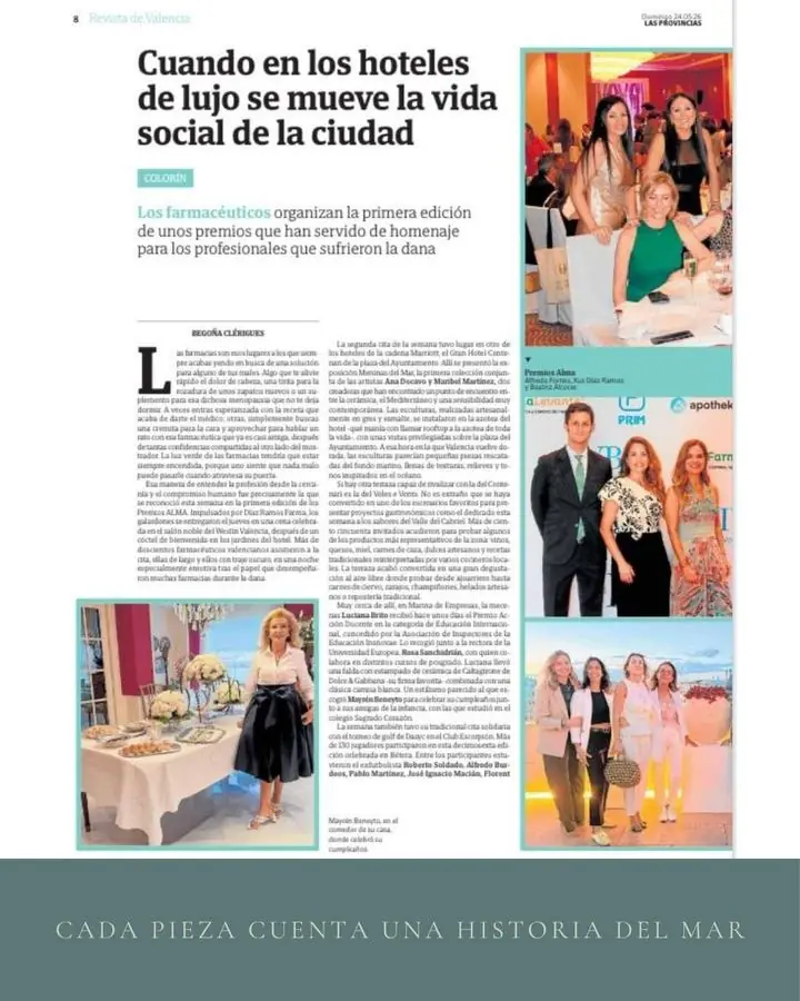 Las Provincias, Revista de Valencia — Meninas del Mar
